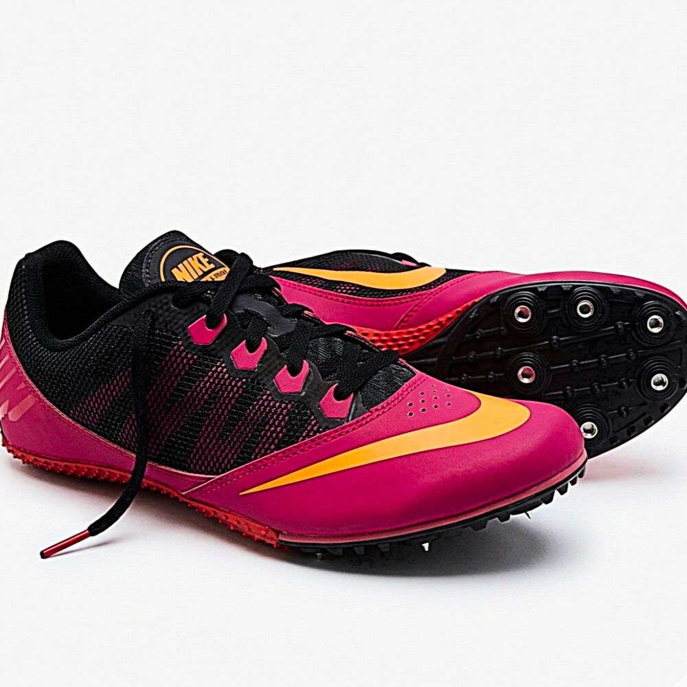 Nike Zoom Rival S Track Field Sprint Spikes Pink 615998-685 Womens Size 9.5 EUC